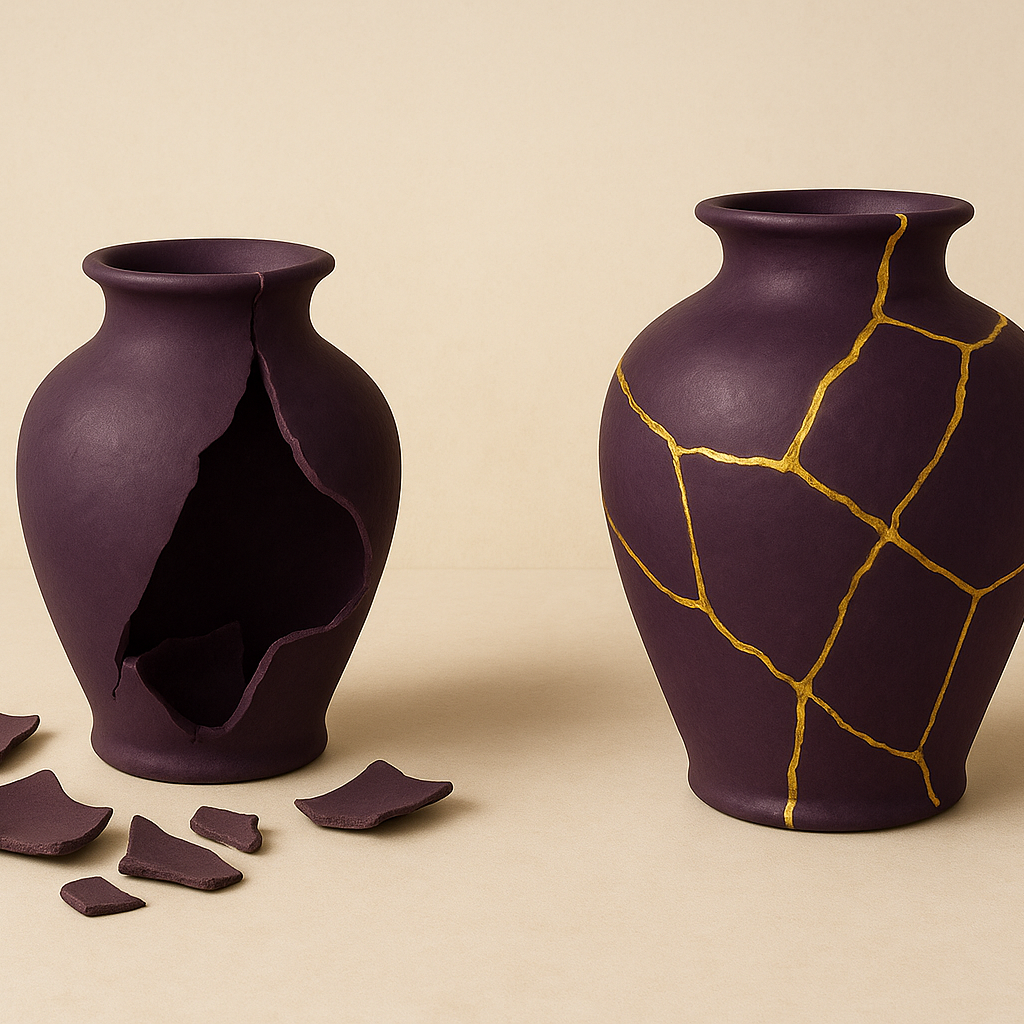 Kintsugi Luce dalle crepe
